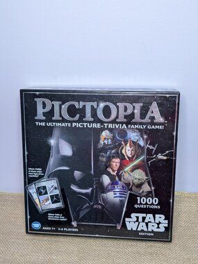 Pictopia Star Wars Complete Ultimate Picture Trivia Board Game Clone Rebels
